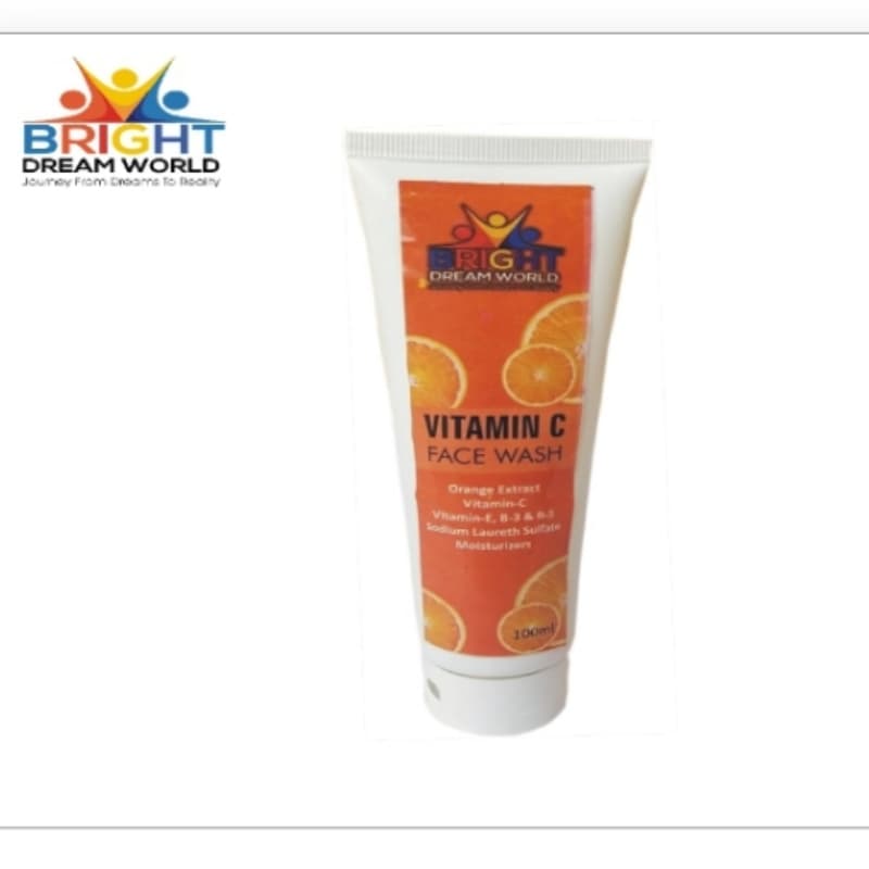 Face wash with vitman c